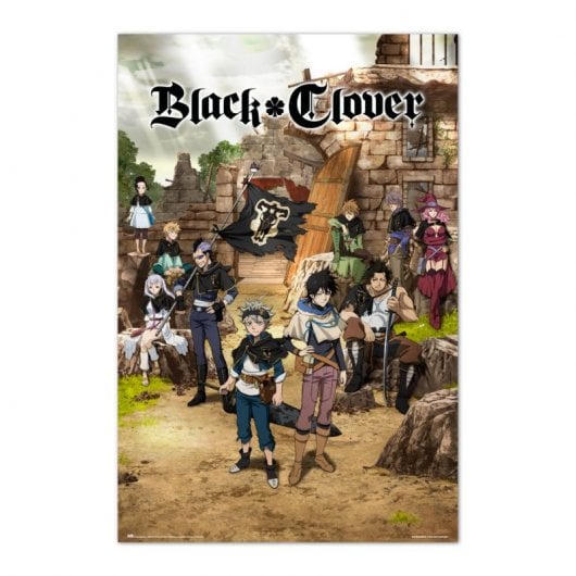 Erik Editores Black Clover Black Bull Squad und Yuno Poster 91,5 x 61 cm
