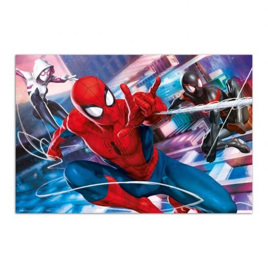 Erik Editori Marvel Spider-man Peter. Poster di Miles e Gwen 91,5x61 cm