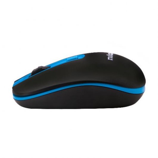 Mouse ottico wireless Nilox 1600 DPI Nero-Blu