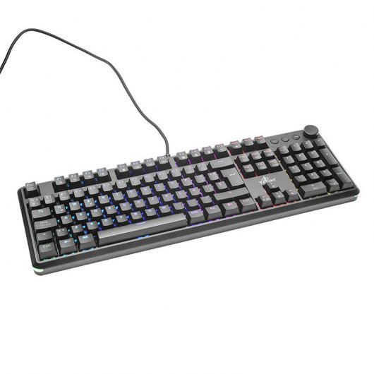 Tastiera da gioco meccanica Yeyian Asward serie 3000 TKL Switch RGB blu