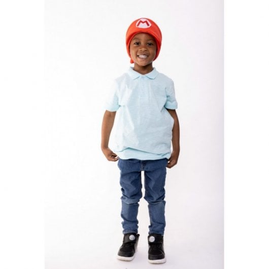 OTL Technologies Auriculares Infantiles Planos con Banda Ajustable Lavable Super Mario