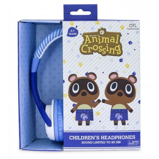 OTL Technologies Animal Crossing Tommy&Timmy Cuffie per bambini con limitatore di volume