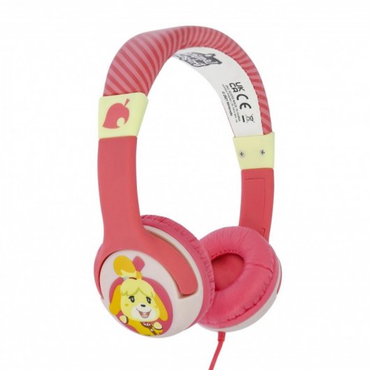 OTL Technologies Animal Crossing Isabelle Cuffie per bambini con limitatore di volume