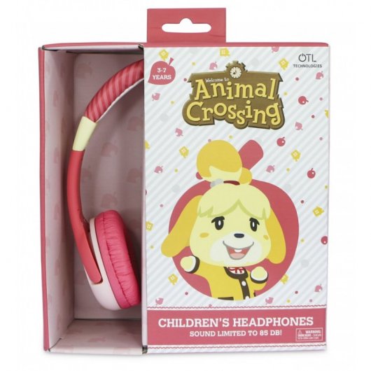 OTL Technologies Animal Crossing Isabelle Cuffie per bambini con limitatore di volume