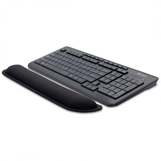 Phoenix KeyPad Gel-Handgelenkauflage 46x8,6cm Schwarz für Tastatur