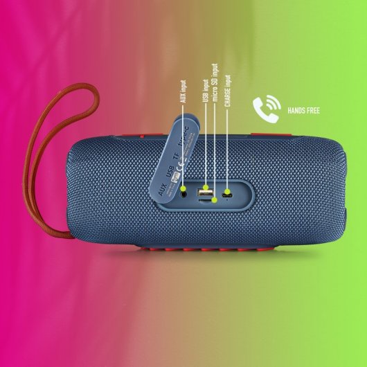 NGS Roller Nitro 3 Enceinte portable stéréo Bleu 30 W