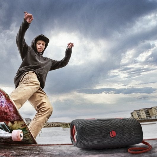 NGS Roller Nitro 3 Altavoz Portátil Bluetooth Negro