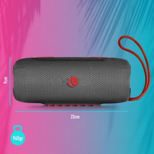 NGS Roller Nitro 3 Altavoz Portátil Bluetooth Negro