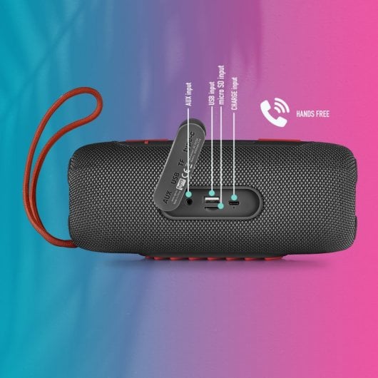 NGS Roller Nitro 3 Altavoz Portátil Bluetooth Negro