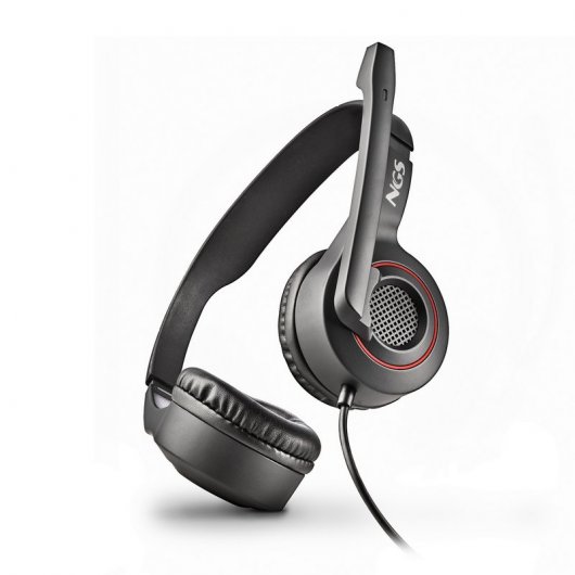 NGS MSX 10 Pro Auriculares con Micrófono Negros