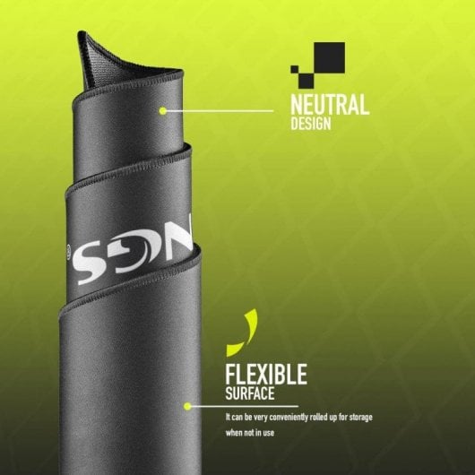 NGS GPX-605 Tappetino per mouse per gioco da computer Nero