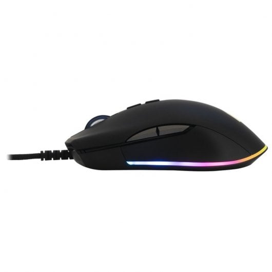 Mouse da gioco Nitropc NM10 RGB 10000 DPI Nero