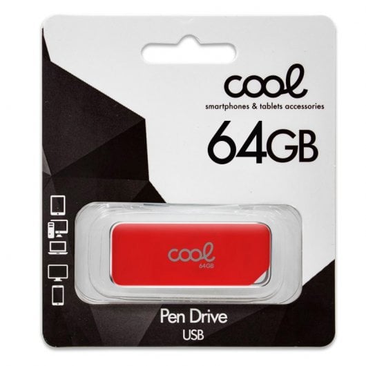 Cool Board 64GB USB 2.0 Rojo