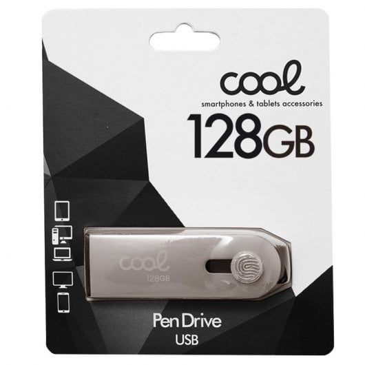 Cooles Optimus Silber 128 GB USB 2.0