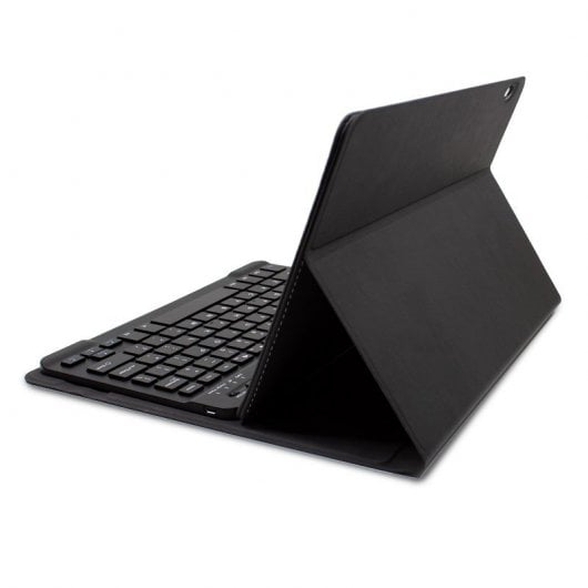 Cool Funda Polipiel Negra con Teclado Bluetooth para Lenovo Tab M10 Plus/FHD Plus 2ª Gen/ Tab K10 10.3"