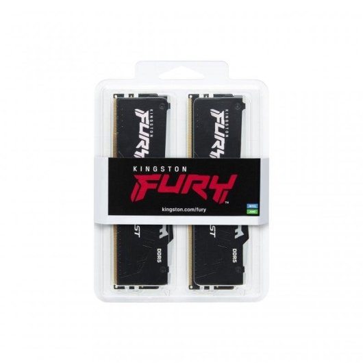 Memória RAM Kingston FURY Beast RGB 64GB 2x32GB DDR5 5200MHz CL40 RGB