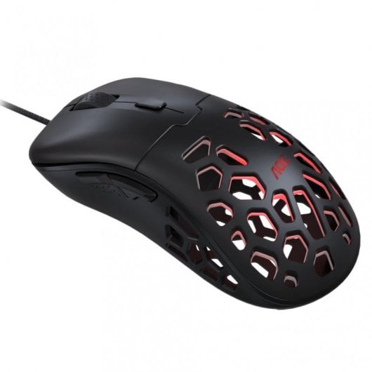 AOC GM510B souris Droitier USB Type-A Optique 16000 DPI