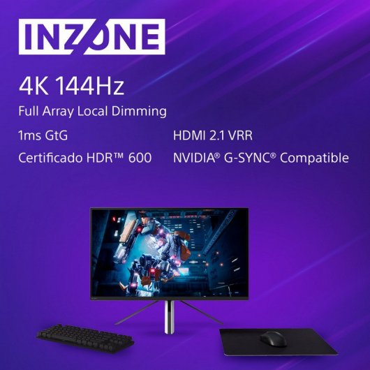 Compatibile con Sony INZONE M9 27" LED IPS UltraHD 4K HDR10 144Hz G-Sync