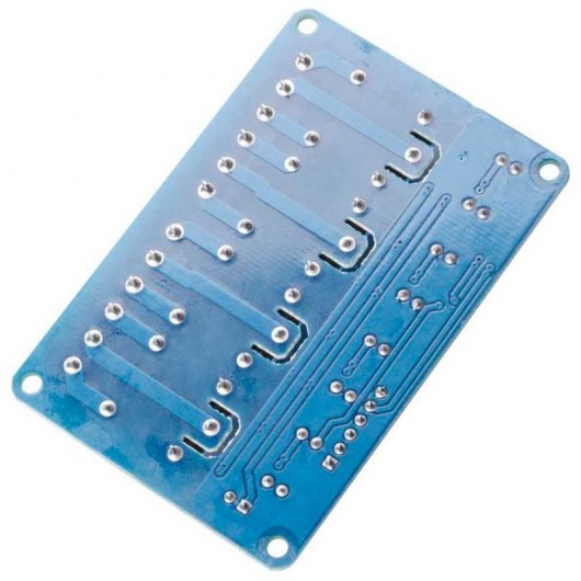 OcioDual Placa Módulo de Relés Optoacoplados 4 Canales 5V 10A para Arduino