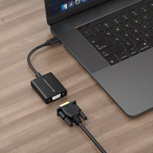 Conceptronic ABBY05B USB-Grafikadapter 1920 x 1080 Pixel Schwarz