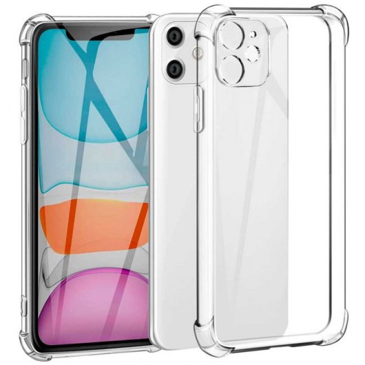 OcioDual Funda TPU Shockproof Transparente para iPhone 11