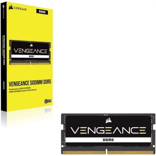 Corsair Vengeance CMSX16GX5M1A4800C40 module de mémoire 16 Go 1 x 16 Go DDR5 4800 MHz