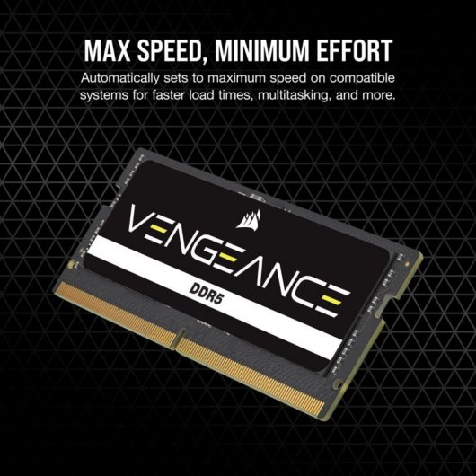 Corsair Vengeance CMSX16GX5M1A4800C40 module de mémoire 16 Go 1 x 16 Go DDR5 4800 MHz