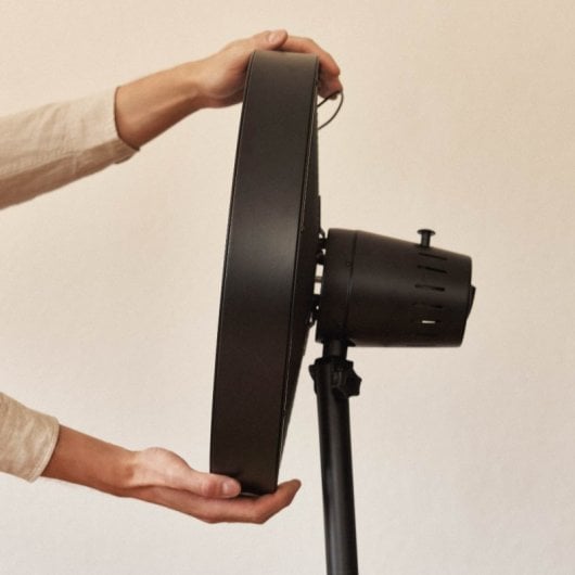 Newlux Tripod W3050 Ventilador de Pie 50W 5 Aspas Metal Negro