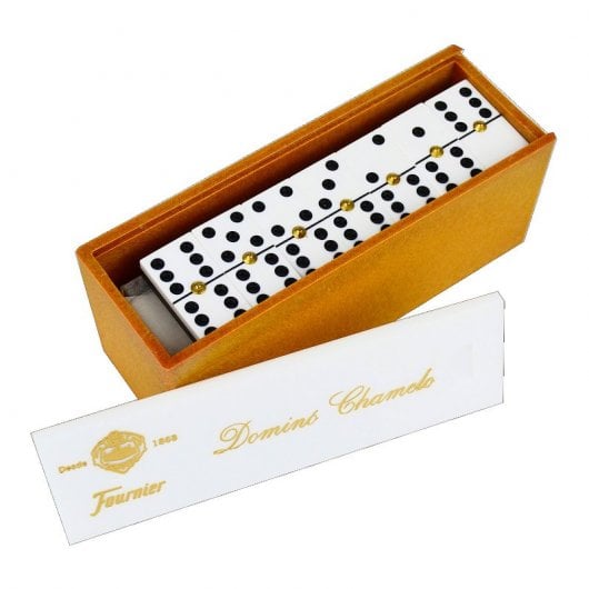 Fournier - Juego De Dominó Chamelo De Marfilina En Caja De Plástico