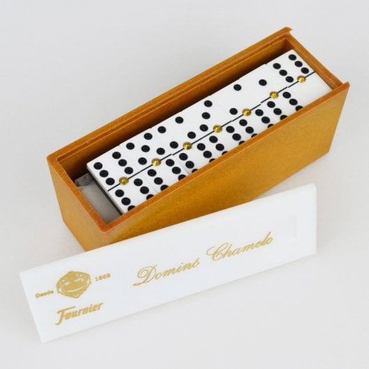 Fournier - Juego De Dominó Chamelo De Marfilina En Caja De Plástico