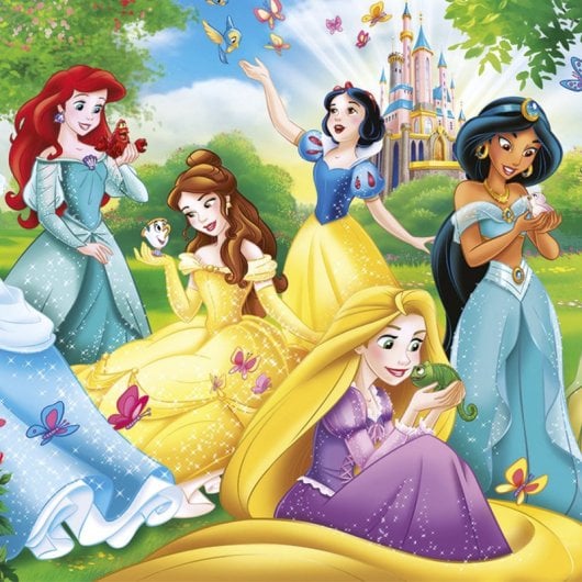 Shuffle Fun Princess - Juego De Cartas Infantil Cuentos De Princesas Con Figuras De Ariel Y Rapunzel