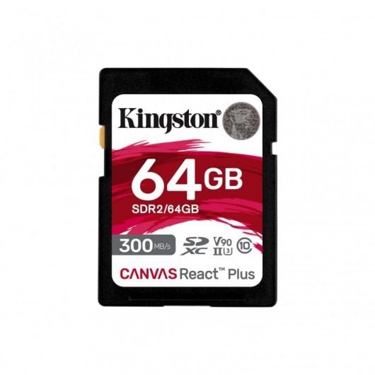 Kingston Canvas React Plus 64GB SD UHS-II Classe 10