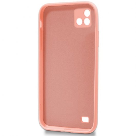 Estojo de capa rosa legal para Realme C11 2021