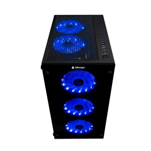 Nitropc Extremo Silver v2 Intel i5-14400F/32GB/1TB SSD/RTX 4060Ti 8GB