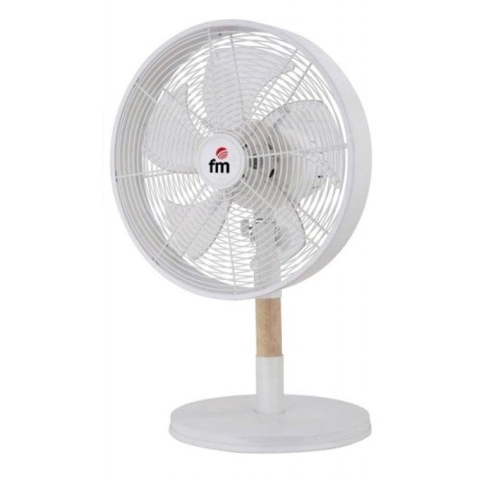 Ventilador de Sobremesa Fm Calefacción NS130 35W 3 Velocidades Oscilante Cabezal Multiorientable