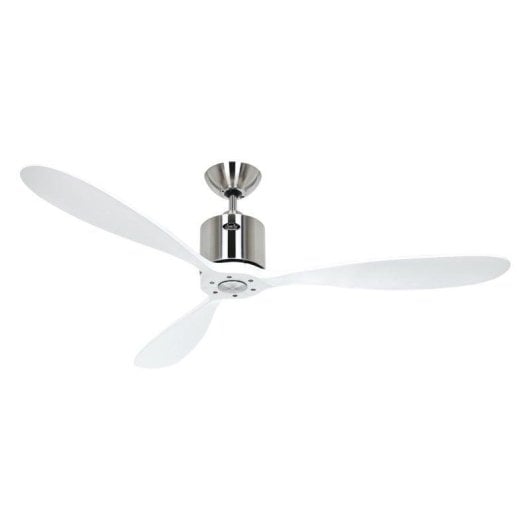 Ventilador de teto CasaFan 313248 Aeroplan Eco 23W Branco/Cromado DC