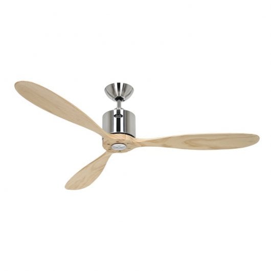 Casafan 313247 Aeroplan Eco Deckenventilator 30 W Holz/Chrom
