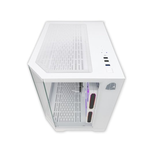 Nitropc Avanzado Silver Plus Intel i3-14100F/16GB/1TB M2/RTX3050 6GB/Windows 11/WiFi USB Blanco