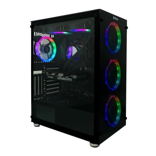 Nitropc Pack Nitro Plus Intel i9-12900KF/32GB/2TB SSD/RTX 4070 SUPER + Monitor 27" QHD 165Hz Curvo