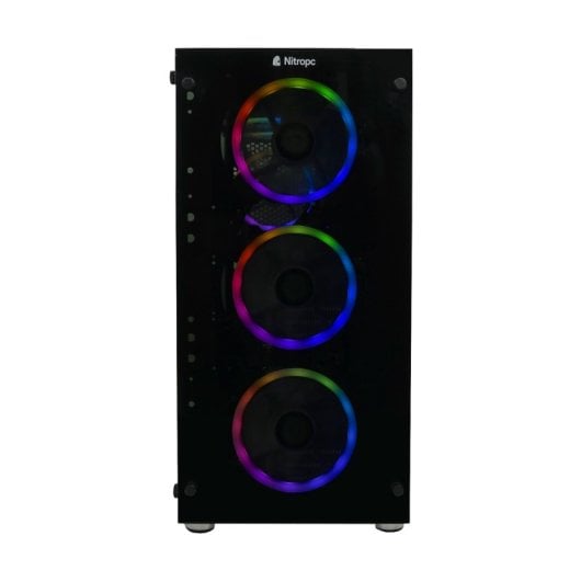 Nitropc Pack Nitro Plus Intel i9-12900KF/32GB/2TB SSD/RTX 4070 SUPER + Monitor 27" QHD 165Hz Curvo