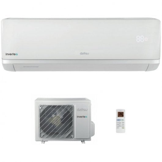 Daitsu ASD-9-KI-DC Aire Acondicionado WiFi Split 1x1 con Bomba de Calor 2150 Frigorías