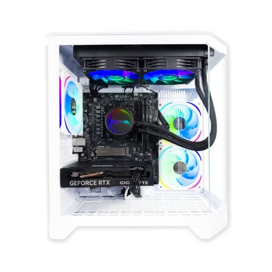 Nitropc Pack Silver Plus AMD Ryzen 5 5600X/16GB/1TB M2/RX6600/Monitor 24"/Windows 11/WiFi USB