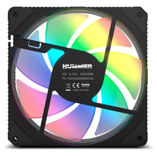 Nox Hummer M-FAN Espejo Infinito Ventilador ARGB 120mm