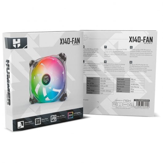 Nox Hummer X140-Fan ARGB-Lüfter 140 mm