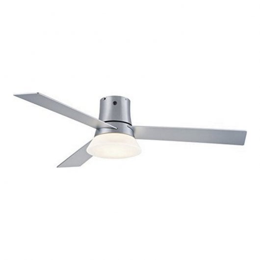 Fm Heating VT-COSMOS Ventilatore da soffitto con luce e controllo 55W Argento