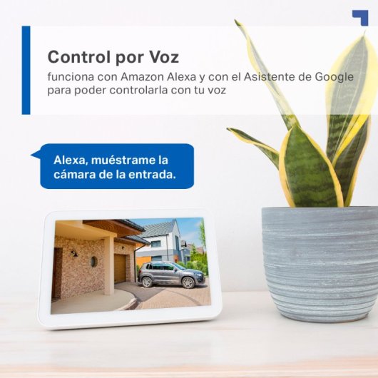 Tapo TC65 Cámara de Vigilancia Exterior, 2K 3MP, Detección IA Gratuita, Visión Nocturna