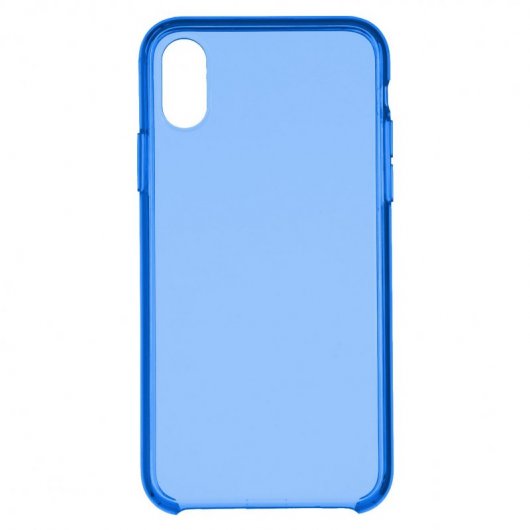Funda Clear Azul Cielo Para Iphone Xs