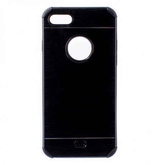 Funda Metalizada Doble Negro iPhone 6 Plus