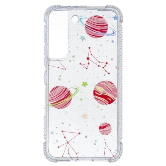 Funda para móvel La Casa de las Carcasas Iridiscente Silicone Leve Transparente para Samsung Galaxy S22