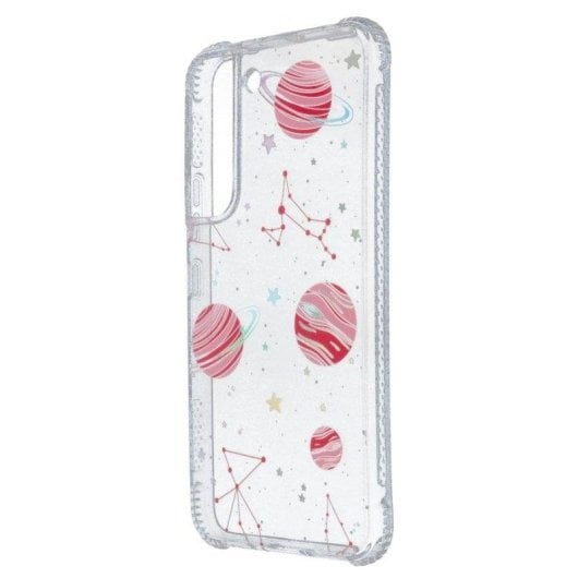 Funda para móvel La Casa de las Carcasas Iridiscente Silicone Leve Transparente para Samsung Galaxy S22